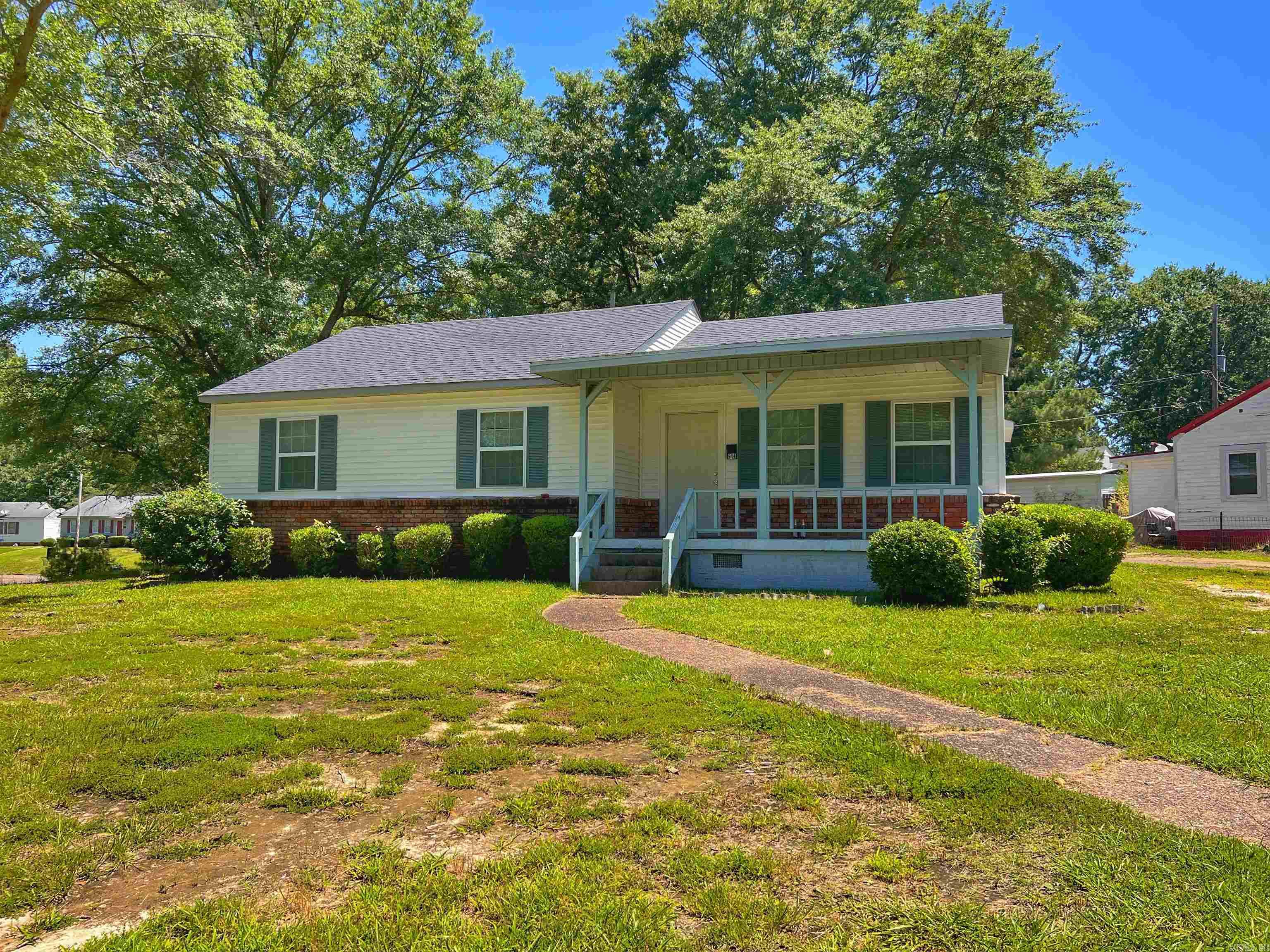 Looking for an adorable home that combines charm with affordability? This cute 3-bedroom, 1-bath house is the perfect find! Nestled on a grand corner lot, this gem boasts an impressive curb appeal with plenty of yard space. Inside, you'll find a spacious kitchen perfect for family meals, a cozy dining area, and a comfortable living room. A dedicated laundry room adds convenience, and the carport ensures your vehicle stays protected. Priced at under $120,000, this lovely home offers exceptional value. Don't miss the chance to make this charming property your own!