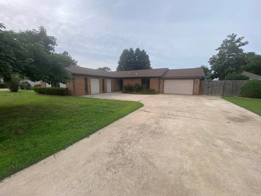 Make 208 Ada Dr in Trumann, Arkansas your new home! This remodeled home offers 3 bedrooms, 2 bathrooms, an additional living area and a separate dining room. The interior updates include new luxury vinyl plank flooring throughout, fresh paint, updated fixtures, new trim, new kitchen cabinets and countertops, new bathroom vanities, and new toilets. The backyard is fully fenced in with wood privacy and there is a good size storage building to help keep things clean and tidy. Priced at just $93/sq ft, this home is a smart investment ready for its new owner. Call your favorite REALTOR® and schedule your private tour!
