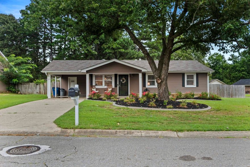 Beautifully Renovated 3-Bed Home in Cabot with Smart Features & Spacious Backyard! Welcome home to this fully renovated 3 bedroom, 1.5 bathroom single-family home in the heart of Cabot, Arkansas! Thoughtfully updated throughout, this home combines modern features with everyday comfort—perfect for first-time buyers, families, or anyone looking for a low-maintenance move-in ready home.     •    1,100 sq ft of updated living space     •    Granite countertops & stone backsplash in the kitchen     •    Luxury vinyl plank flooring throughout     •    Electric fireplace for cozy evenings     •    Smart thermostat and smart lighting for energy efficiency and convenience     •    Updated 1.5 bathrooms     •    Fenced-in backyard with patio—ideal for pets, kids, or entertaining     •    New roof (2023) You’ll love the open feel and the smart layout that makes the most of every square foot. The kitchen has modern finishes that opens into the main living area. Located in an established neighborhood with quick access to schools, shopping, and major roads, this home offers the ideal mix of quiet living and convenience. Schedule your tour today- This home won't last long!