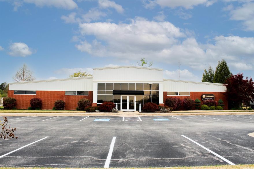 3401 One Place in Jonesboro, AR is a state of the art facility compound of 3 buildings on 4.84 acres with frontage on E Parker Rd and One Pl Drive with easy access and visibility from I-555. The office/production center contains 6 restrooms, office area, kitchen/breakroom and one overhead door. The tech center has offices, 2 restrooms, and a kitchen/breakroom. The warehouse building is steel framed with metal exterior, seventeen foot sidewalls, and a loading dock. The grounds are well landscaped