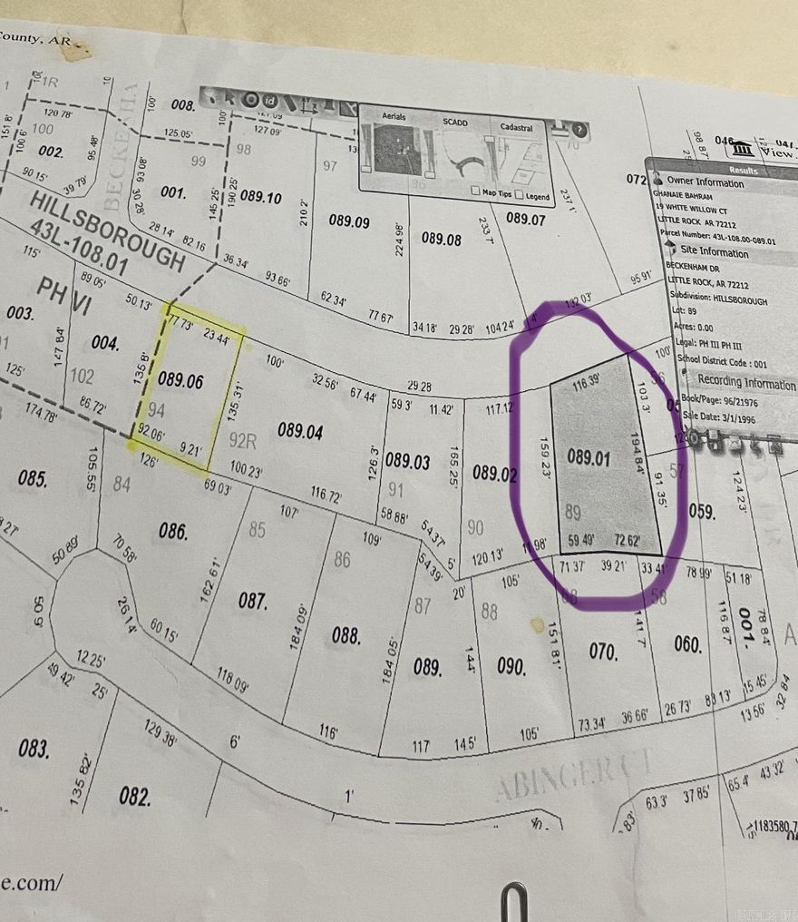 Wonderful opportunity in the West Little Rock area to build!  Large 1/2 acre lot in well established neighborhood.