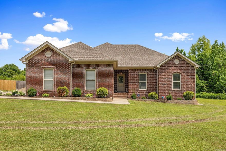 You better run full speed to this one! ACREAGE (outside city limits) and a spacious floor plan in Cabot School District!? We are just getting started, the updates are endless. From the roof to the brand-new kitchen counters almost every part of this home has had an update over the last 5 years! A few favorites: walk-in closets, a fantastic mud-pantry-laundry combo entrance from the garage, and wood trim detailing throughout that elevate the whole home! Why are you still reading? Schedule your showing before it is gone! See agent remarks