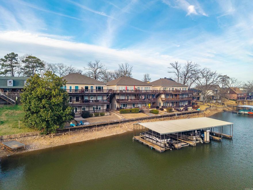 Lakefront Living on Beautiful Lake Hamilton – Fully Furnished 3BR/2BA Condo  Wake up to stunning water views and unwind each evening on your deck overlooking Lake Hamilton. This beautifully maintained 3-bedroom, 2-bath condo offers the perfect blend of comfort, style, and location.  Property Highlights:  Fully furnished – move-in ready  Lakefront deck  Boardwalk and swim dock for temporary boat tie up.  Spacious 3 bedrooms & 2 full bathrooms  Numerous updates throughout  Brand-new kitchen appliances  Open-concept living and dining area ideal for entertaining  Centrally located with convenient access to shopping, dining, and entertainment  Enjoy peaceful mornings by the water and relaxing evenings with sunset views — all from the comfort of your own deck.  Rental Policy: No short-term rentals permitted. Minimum rental period is 30 days or longer, making this an ideal full-time residence, second home, or long-term investment opportunity.  This is lakefront living at its finest — schedule your private showing today!