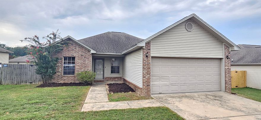 Newer All Electric NON Smoking 3 BR/2 BA home in Bryant schools. Kitchen is furnished with stainless steel appliances including fridge, stove, dishwasher, and microwave. Hardwood floors in living room with carpet in bedrooms. Also included are blinds, ceiling fans, walkin closet, washer and dryer connections off the kitchen, separate dining area, patio, fenced back yard, and 2 car garage. Pets may be considered.