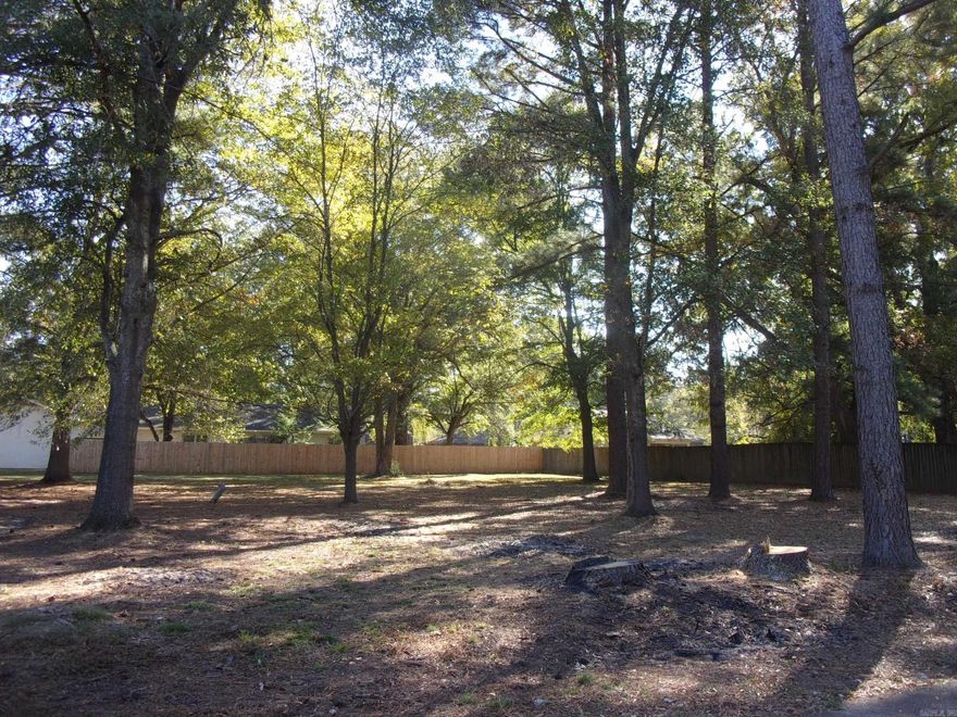 Beautiful shaded lot in convenient area of Beebe. Near Beebe Schools and ASU-Beebe. Great building spot for your new home!