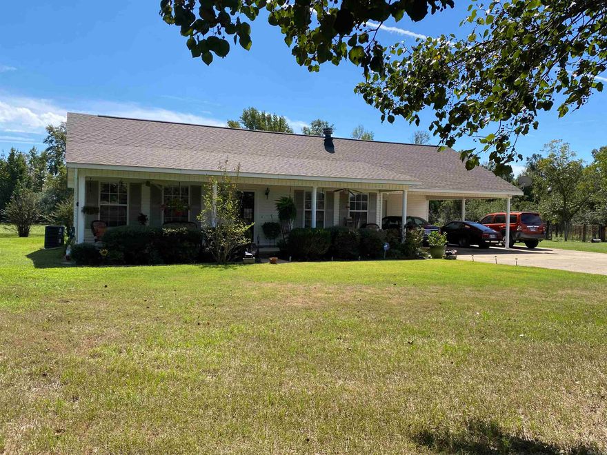 Country living minutes from town, offers custom built home with approx 17.40 acres and additional rental/investment home.  With highway 27 frontage and county road frontage, this property offers a 3 bedroom 2 bath home with approx 1,600 sq ft of living space, open concept, kitchen with island, stove and dishwasher to convey, dining area, living room with trey ceiling, wood burning fireplace, oversized master with master bath, walk in closet, double vanity and jacuzzi tub, laundry closet, and sun-room.  Double carport, newer CH/CA and new roof.   Additional rental/investment home has 1,300 sq ft of living space, under a current rental agreement. Property has an older barn, detached garage, and shop building.  Property is fenced for cattle, offers a pond and some timber. Contact our office for all the details or to schedule you private viewing.