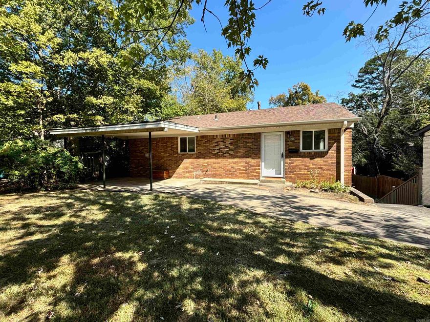 Great investment opportunity on this Duplex very near Kavanaugh, Cantrell, and all the happenings in the Heights. Lower unit updated in 2017 with all new kitchen cabinets and windows, upper unit  updated in 2018 with the same and also has hardwood flooring, stainless steel appliances and a tankless hot water system. Stacked washer/dryer and refrigerators convey to buyer. *Agents see Confidential remarks for more information.