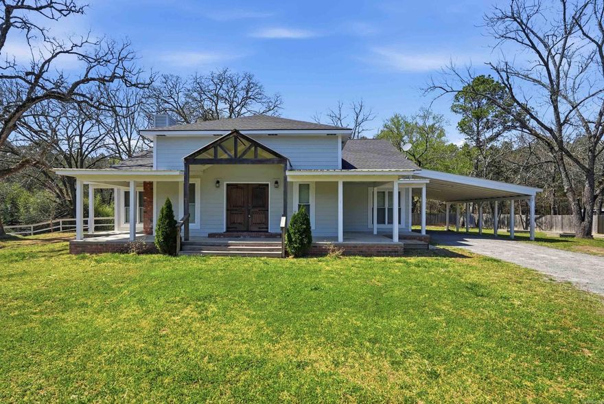 This charming country retreat offers the perfect blend of privacy and space, and convenience near the lake. Situated on 2.29 acres, this property provides a peaceful setting with large oak trees while still be close to everything Greers Ferry has to offer. Neighborhood boat launch just around the corner for quick access to the lake! This home includes a spacious open living area with a fireplace and beautiful covered porches on front and back for relaxing and entertaining! Don't miss out on this beautiful property!