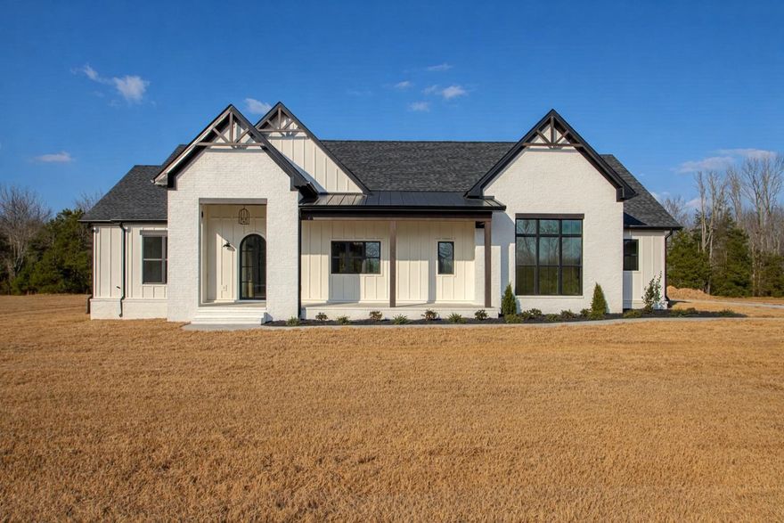 Stunning new construction home nestled on a full acre in a quiet, one-street neighborhood. Featuring 4 bedrooms and 2½ bathrooms, this thoughtfully designed home has it all. Step inside to a bright, vaulted living and dining area with sliding doors that open to a covered back porch, perfect for entertaining or relaxing evenings outdoors. The spacious kitchen boasts a huge walk-in pantry, custom cabinetry and a gas range. The private primary suite offers a generous walk-in closet, while upstairs you’ll find a versatile bonus room ideal for a playroom, media space, or home office. Modern comfort, timeless design, and room to breathe, this one checks all the boxes! *SOLD BEFORE LISTED*