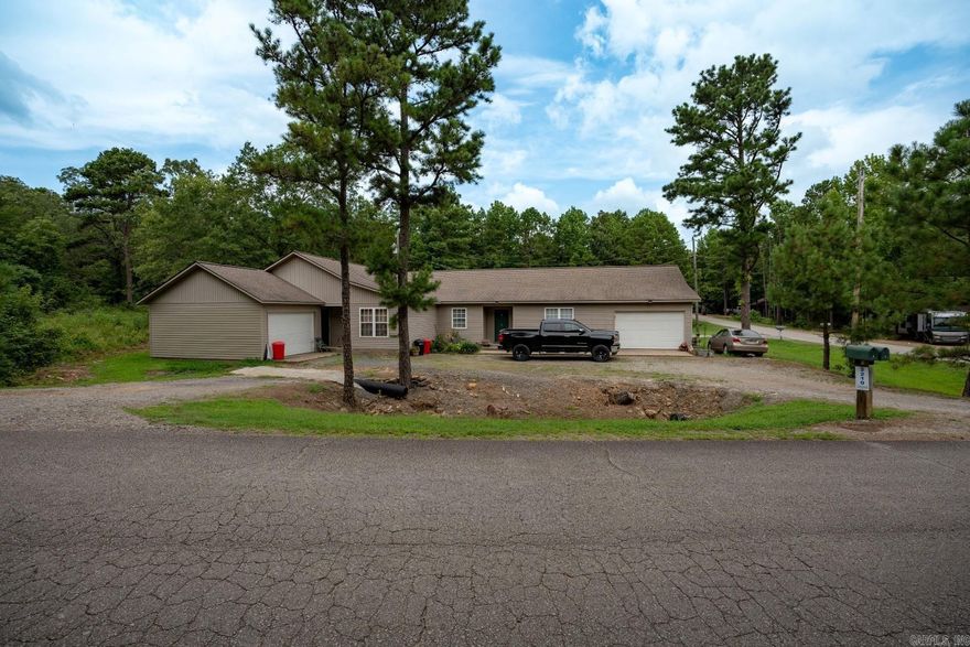 Investment property in Heber Springs consisting of one duplex and one triplex!  Each unit is 2-bedrooms/1-bath and 3 of the units have a garage.  Plesae see photos...these apartments are very well maintained!!!