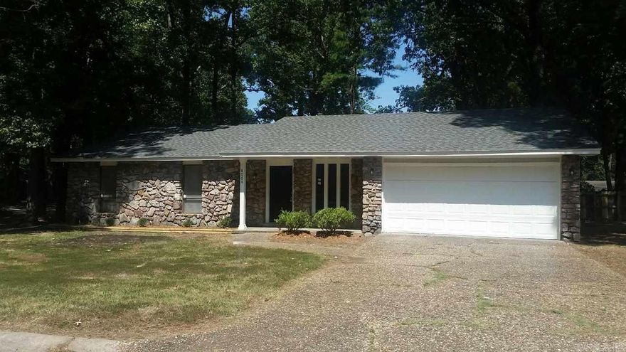 Great home in Southwest Little Rock for rent! 3 bedroom, 2 bathroom, convenient location! The lease for this property is for 18 months and income has to be three times the amount of rent unless you have a housing voucher.