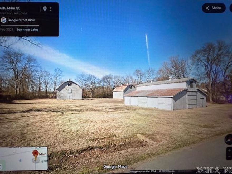 THREE COMBINATION WOOD & STEEL BUILDINGS IN DAMN GOOD SHAPE FOR THEIR AGES. FORMERLY PART OF THE HARTMAN COTTON GIN PROPERTY. NEARLY LEVEL LOT! CITY WATER ONSITE! SEPTIC TANKS WOULD BE NECESSARY TO HAVE FUNCTIONAL BATHROOMS. SOME BUILDINGS HAVE DIRT FLOORS. OTHERS HAVE CONCRETE SLABS AND PARTIAL BASEMENTS. ONE BUILDING IS ABOUT 60% THROUGH BEING REMODELED & TURNED INTO A RESIDENTIAL BUILDING. ALL COULD BE USED AS COMMERCIAL SHOPS, STORAGE BUILDINGS, EQUIPMENT STORAGES OR TURNED INTO SHOP-APARTMENTS!  OWNER-FINANCING AVAILABLE WITH $10,000.00 DOWN & MONTHLY PYMTS OF $1000.00 FOR 6 YEARS(84 MONTHS).
