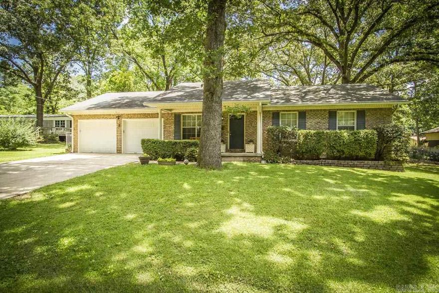 One owner home. House is cute and clean. Low utilities, separate office, lots of extra built-ins. Shop or craft room 10 x 18 heated and cooled. New HVAC.