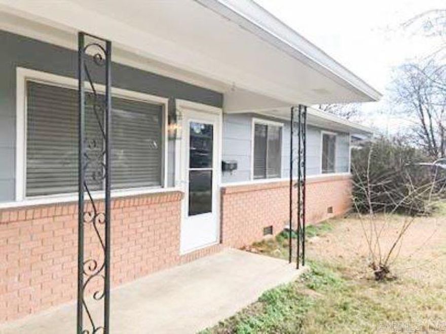 Updated and spacious home in North Little Rock.  Convenient location with 4 bedrooms (3 main level) and 2 baths.  Nicely remodeled with fresh paint, surfaces and soothing colors.  Includes washer and dryer. Fenced back yard.   Showings are available by appointment.  Call 501-563-5555  Application fee is $35 per adult. Background and credit screen required. Rent $1,050.00. Deposit $1,000.00