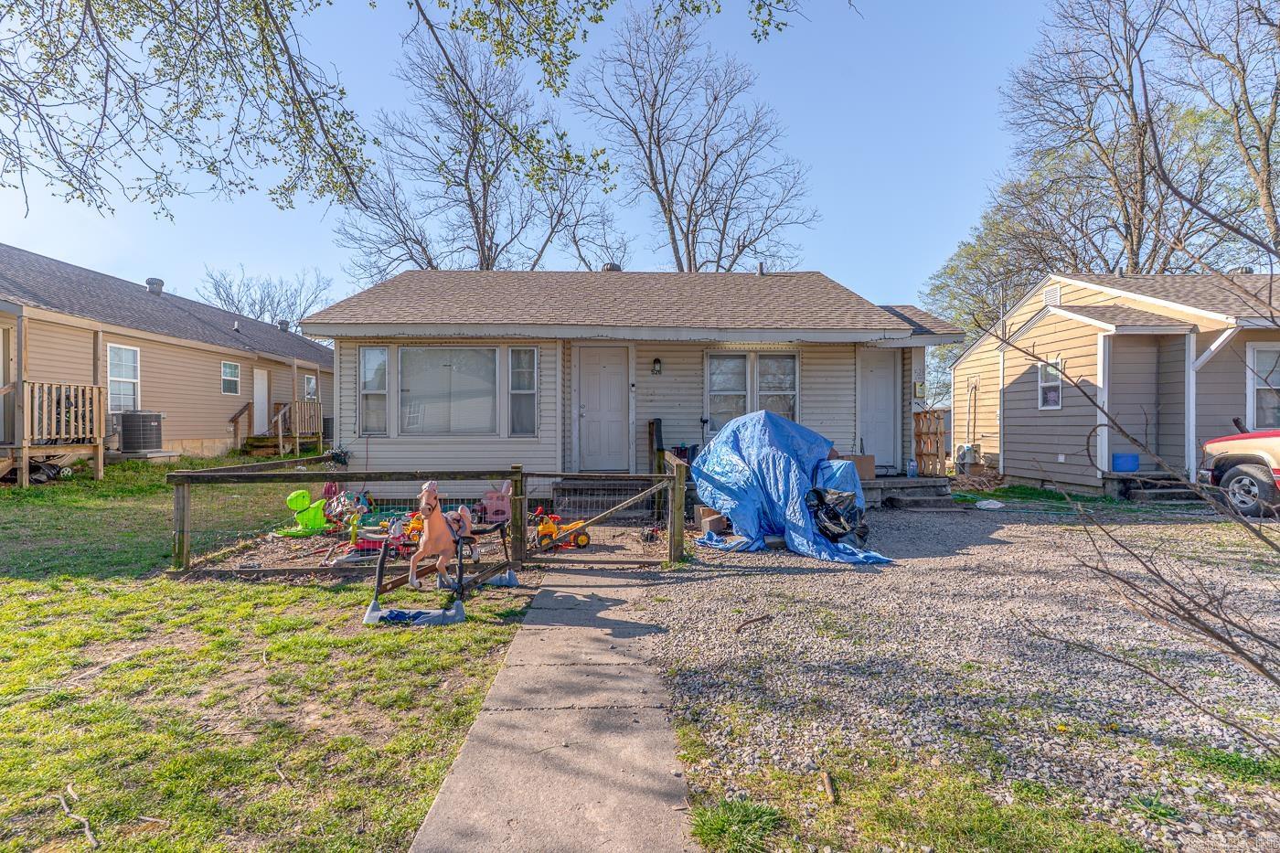 Welcome to the Market, 526 E. Main St., Paragould, AR! Investor-friendly opportunity! This 2-bedroom, 1-bath home offers 706 sq. ft. of living space on a ±0.13-acre lot. Tenant-occupied with minor updates throughout, this property is a great addition to any rental portfolio. The seller is also offering a portfolio that includes 10 additional single-family homes and a quadplex, providing a fantastic investment opportunity. Call today for more details!