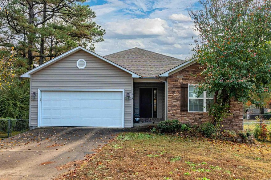 Fantastic investment opportunity! This incredible all one level property stands out on the market and offers serious potential. Built in 2010, it features attractive hardwood floors, beautiful kitchen cabinetry, a garage, and a welcoming back patio perfect for relaxing or entertaining. Located at the end of a cul-de-sac, it provides added privacy and a quiet setting. A great find you won’t want to miss!  Some minor various work & TLC needed but NOT MUCH!!!! Seller looking for a quick sale so we priced it way below comps!!!!! Instant equity! $1500 nonrefundable after inspection phase is over and complete. As Is! Please see agent remarks!