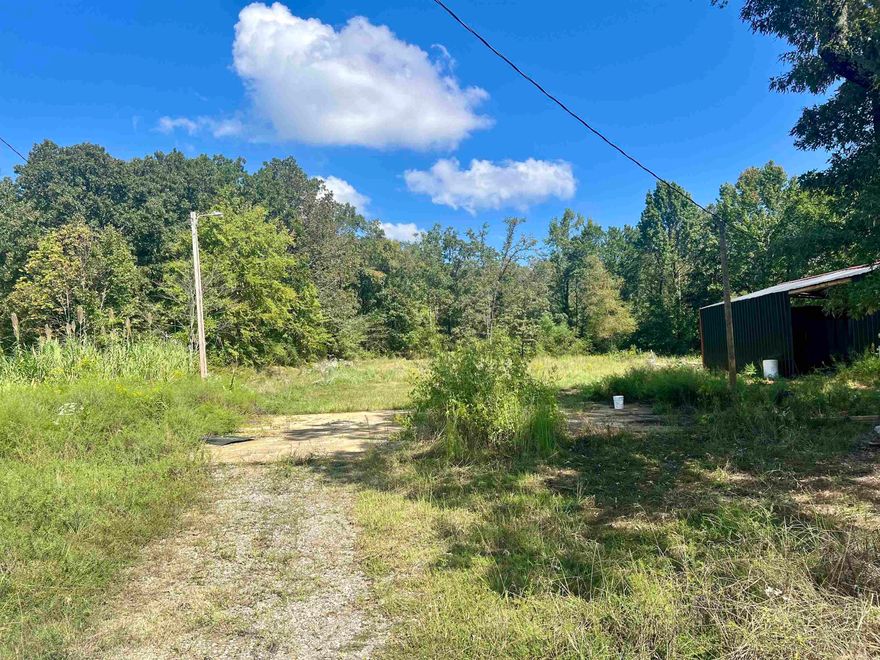 2.95 acre tract with utilities established, metal building conveys. No restrictions! Hwy 124 frontage with circle drive.