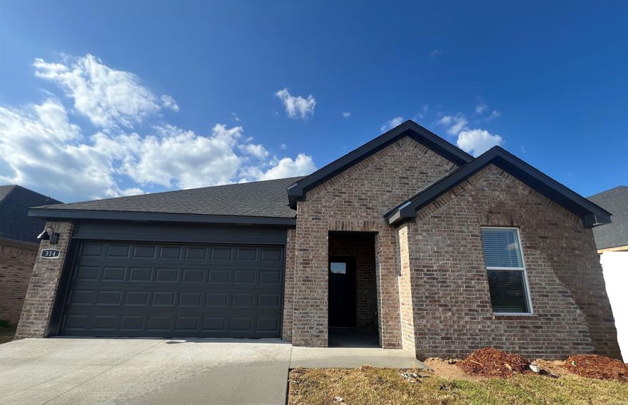 Beautiful Boone plan! Indulge in the ultimate living experience at The Reserve at Country Club. These meticulously crafted homes are designed to offer unparalleled comfort, luxury, and convenience. Located on the serene southeast side of Maumelle, you will find yourself surrounded by breathtaking natural beauty, yet only minutes away from schools, world-class golf courses, and a plethora of dining options. Come and experience the lifestyle you've always dreamed of in a brand-new home in The Reserve at Country Club! These homes will be 4 sides brick! Living room will showcase a beautifully modern Electric Fireplace with brick surrounds and poplar mantle. Exquisite quartz counters in the kitchen and bathrooms, beautiful kitchen backsplash and 42'' cabinets. Primary bath features a walk-in shower with separate garden tub!(per plan). LVP flooring throughout. Tax amount TBD. HOA fees cover management and other. Photos are representative only and may vary as built. At the Builder discretion, some homes may just have a walk-in shower only and may have carpet. Tax amount TBD. HOA fees cover management and other. Photos are representative only and may vary as built.