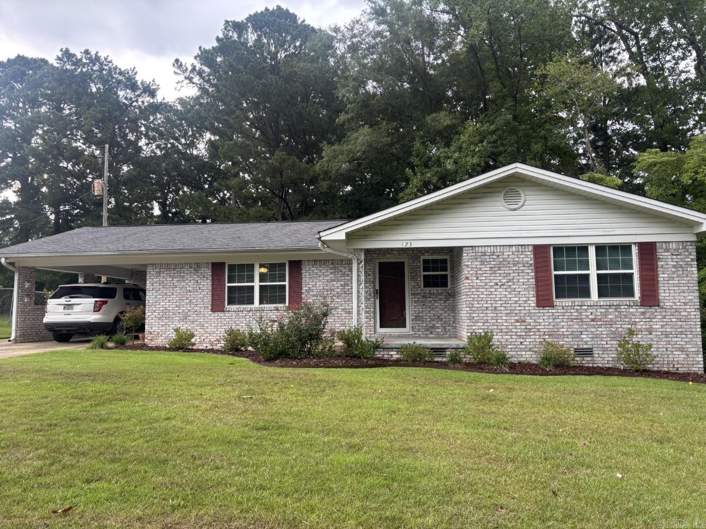 Charming 3-bedroom, 2-bath home ready for you! With 1,469 square feet on 0.53 acres, it offers the perfect blend of city convenience and a peaceful country vibe. Extras include a refrigerator, washer, dryer, gas Generac home generator, storage building, and more! This is a home you don't want to miss!