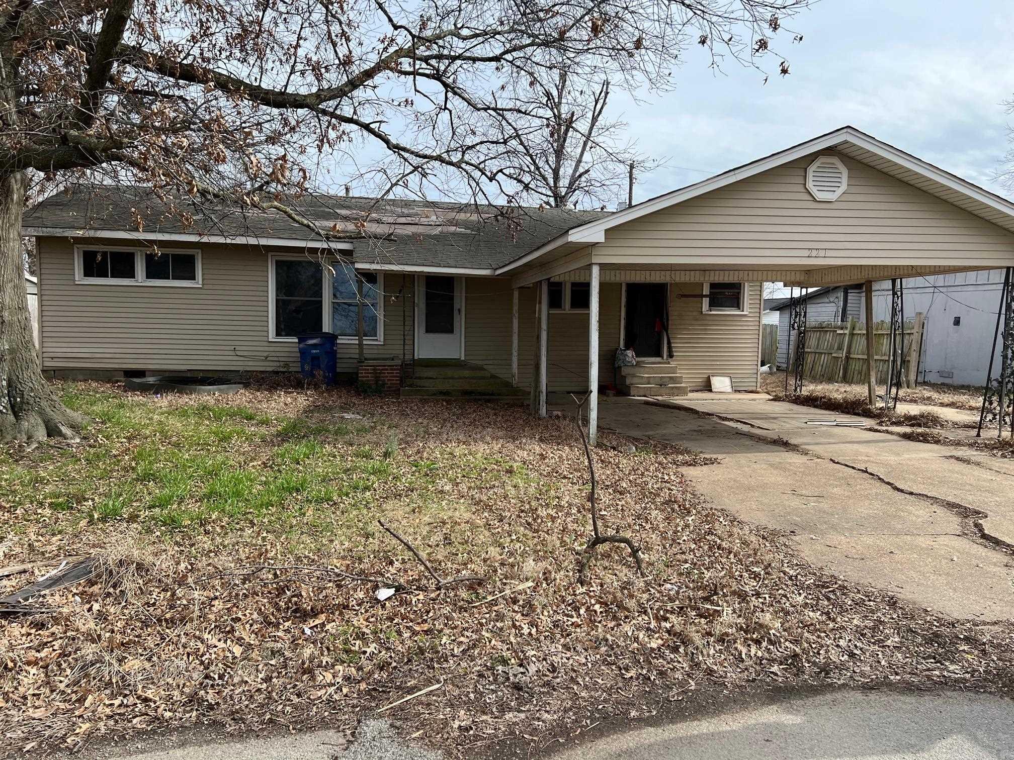 Owner Financing available with 2500 down Fixer upper