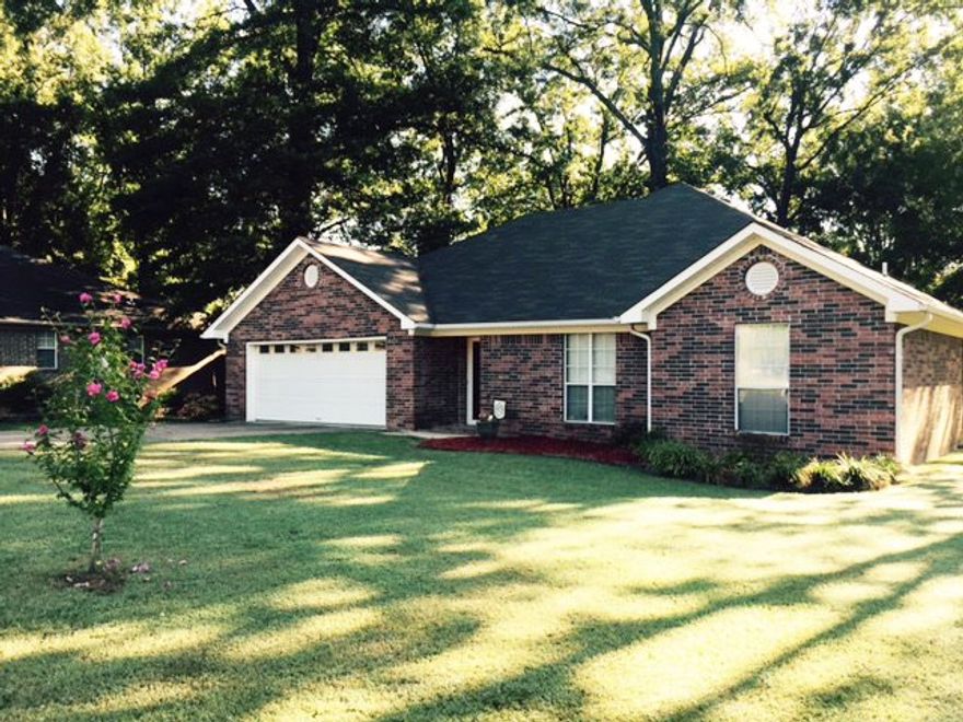 This home located in Whitney Woods Subdivision is move-in ready with its fresh paint and professionally cleaned carpets. This home is great for entertaining. The kitchen opens into a large living room with tall ceilings and a nice size dining area which is a great place for family gatherings and entertaining. The roof is only 4 years old and the water heater is less than 2 years old. The tree-shaded backyard is a great place to spend your evenings. (See agent remarks.)