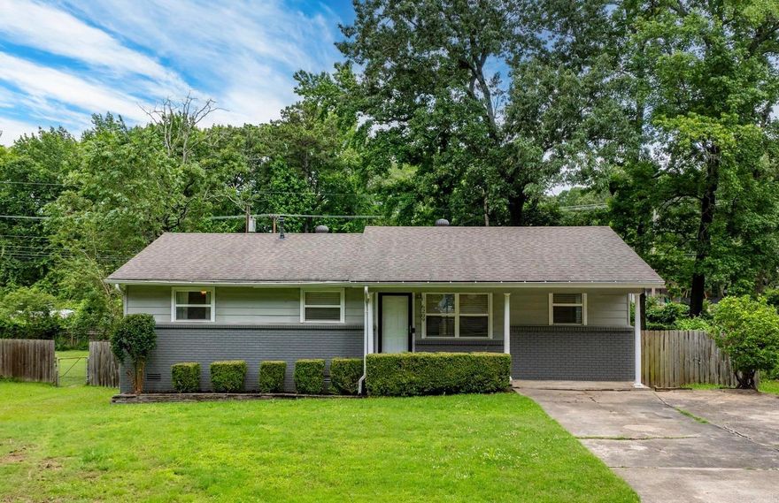 Beautifully Updated, Perfectly Located — Ready to Move In and Enjoy  This fully renovated home in Indian Hills offers the kind of easy, turnkey living that’s hard to find. From the open-concept layout to the thoughtful updates throughout, every detail has been handled—so you can focus on enjoying the space, not fixing it.  Originally remodeled top-to-bottom in 2015, the home features updated flooring, cabinetry, paint, doors, windows, and a stunning kitchen with stainless steel appliances and a tankless water heater. Even the big-ticket items have been checked off, including a brand new HVAC system in 2025.  The open living and dining space is warm and inviting, with natural light and freshly painted walls creating a clean, bright feel. Step outside to a large, fully fenced backyard—ideal for pets, play, or quiet evenings on the patio.  Tucked just off JFK Boulevard, this home combines the comfort of Indian Hills living with quick access to shopping, dining, parks, and top schools in North Little Rock.  Whether you're a first-time buyer or just ready for something move-in ready and full of heart, this one’s ready to welcome you home.