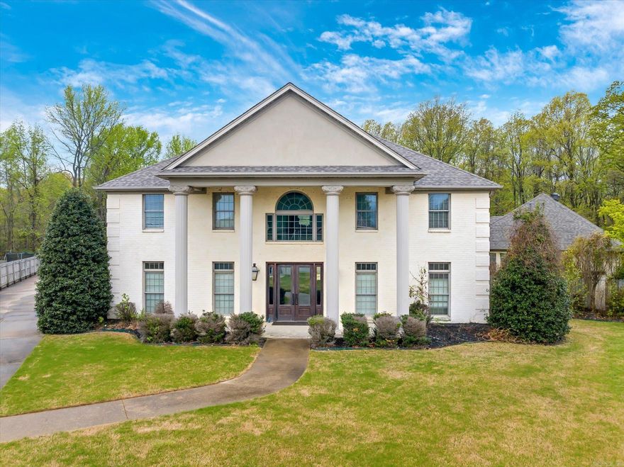 Tucked away in a picturesque setting, this amazing 6-bedroom, 5.5-bath luxury home welcomes you with open arms, offering a blend of timeless charm and modern comfort. Pull up to the house on a wide driveway leading to a spacious 3-car garage - just a taste of the wonderful things to come. Step inside, and you're greeted by beautiful hardwood floors upstairs, where you'll find 4 bedrooms and a cool kids' playroom for the little ones. No more hauling laundry up and down the stairs, thanks to laundry rooms on both floors. The master suite, in its own special wing, boasts a super relaxing soaking tub, a stunning stand-up steam shower with a warming towel rack, and a giant walk-in closet. When it's time to dine, choose between the fancy dining room or the cozy breakfast bar. While entertaining guest, enjoy all the amenities with a high end kitchen. It offers high in appliances including subzero refrigerator, gas stove, ice maker, and a built in espresso machine. Outside, there's a fantastic backyard with a refreshing pool and huge yards for all your outdoor fun. This place isn't just a house; it's a welcoming blend of style and comfort. Don't miss out on experiencing the best in luxury