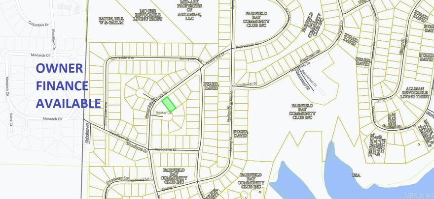 Owner-finance available. Located in Fairfield Bay with tons of amenities. Primary, secondary or rental home location. Finance terms are 0%, $100 finance fee and 5 monthly payments of $194. Closing costs included in price. Parcel # 600-04287-000