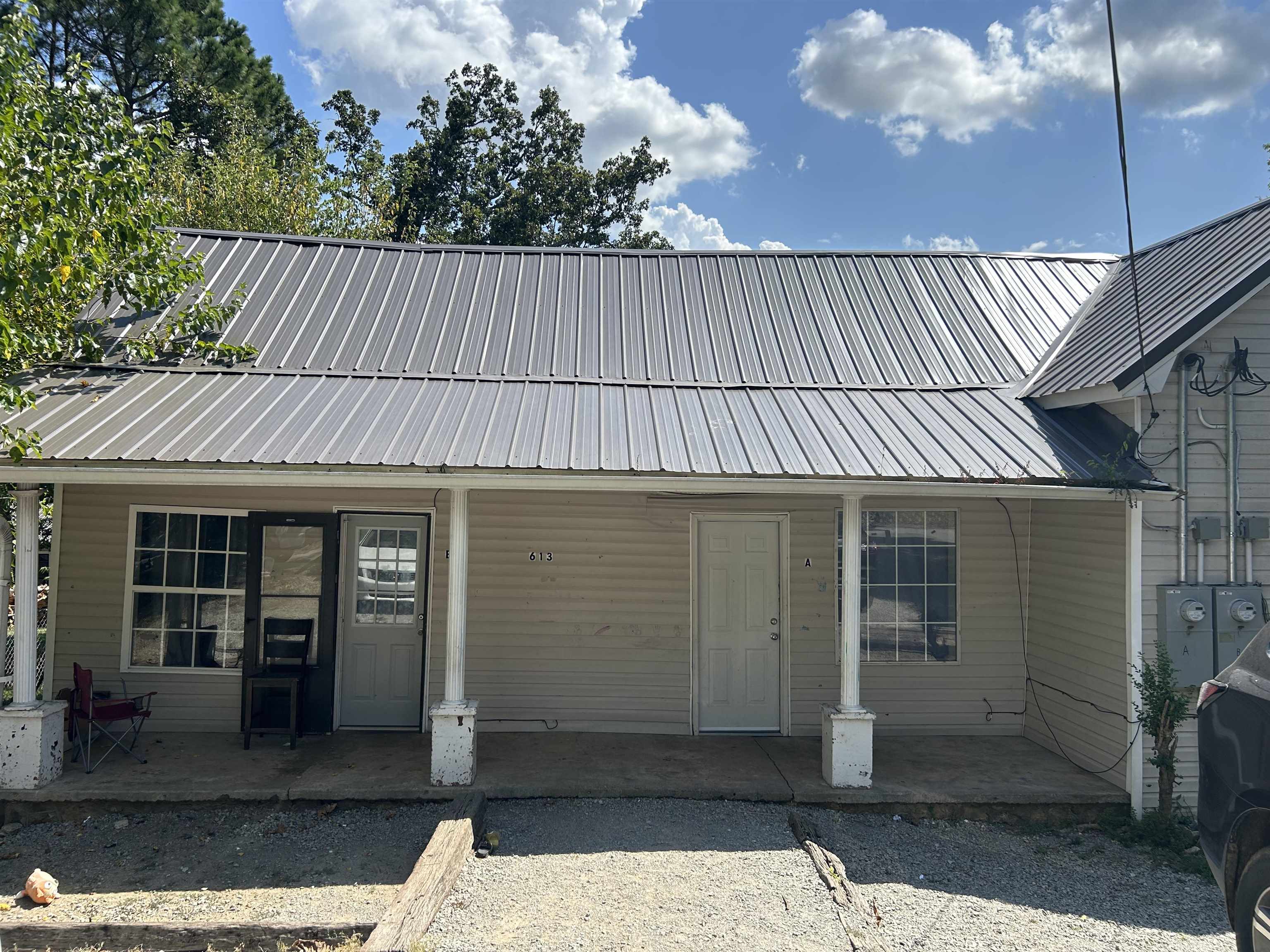 Great investment opportunity! This duplex offers endless potential. Each unit features two bedrooms and one bathroom. Recent upgrades include a fixed crawlspace, updated flooring, new mini-splits in each room, new appliances, and updated plumbing. Both sides are currently rented out, with Unit A paying $600/month and Unit B paying $550/month. Don't miss out on this chance to add value and generate income!