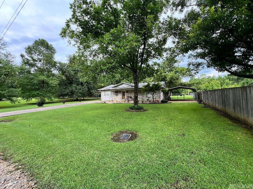 RUN don't WALK! This beautiful home sits at the end of a paved dr on almost 1/2 an acre of mature trees and landscaping. Walking through the front door, you notice the openess and abundance of natural light. Add a large island and complete your perfect kitchen! This home is set up for entertaing family and friends with its oversized Den and open concept. Each bedroom has spacious closets and room for your king sized furniture. Enjoy the privacy from your deck in the fence backyard. There's also an outside storage building that conveys! Call us or your favorite Realtor today! *pre-approval required for showing