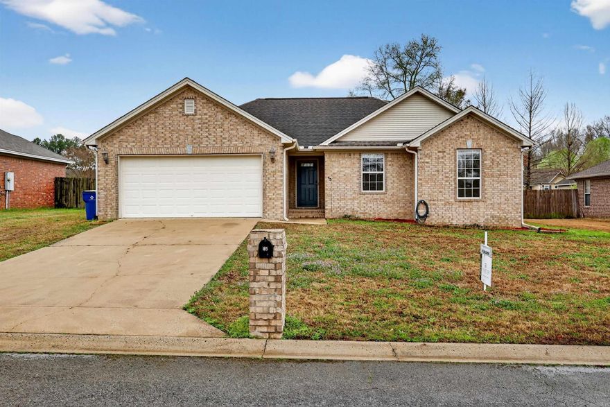 Welcome to 45 Winners Circle, a 3-bedroom, 2-bath home located in the highly desirable Cabot School District. This home offers a functional split-bedroom floor plan with a primary suite featuring a tray ceiling, walk-in closet, and private bath. The kitchen provides ample workspace and storage, complete with stainless steel appliances, a pantry, and an open flow to the main living area — ideal for both everyday living and entertaining. Recent updates include a new HVAC system installed in 2021, offering comfort and efficiency. Step outside to enjoy a generously sized backyard perfect for relaxing or hosting gatherings. The outdoor space includes a BRAND NEW DECK and an unground swimming pool with liner replaced in 2022, as well as a 12x20 storage building/shop providing excellent additional storage or workspace. Conveniently located in the heart of Cabot, this home is within walking distance to Cabot Middle School South, shopping, dining, and other local amenities. A fantastic opportunity to own a home with both comfort and location. Agents please see remarks!