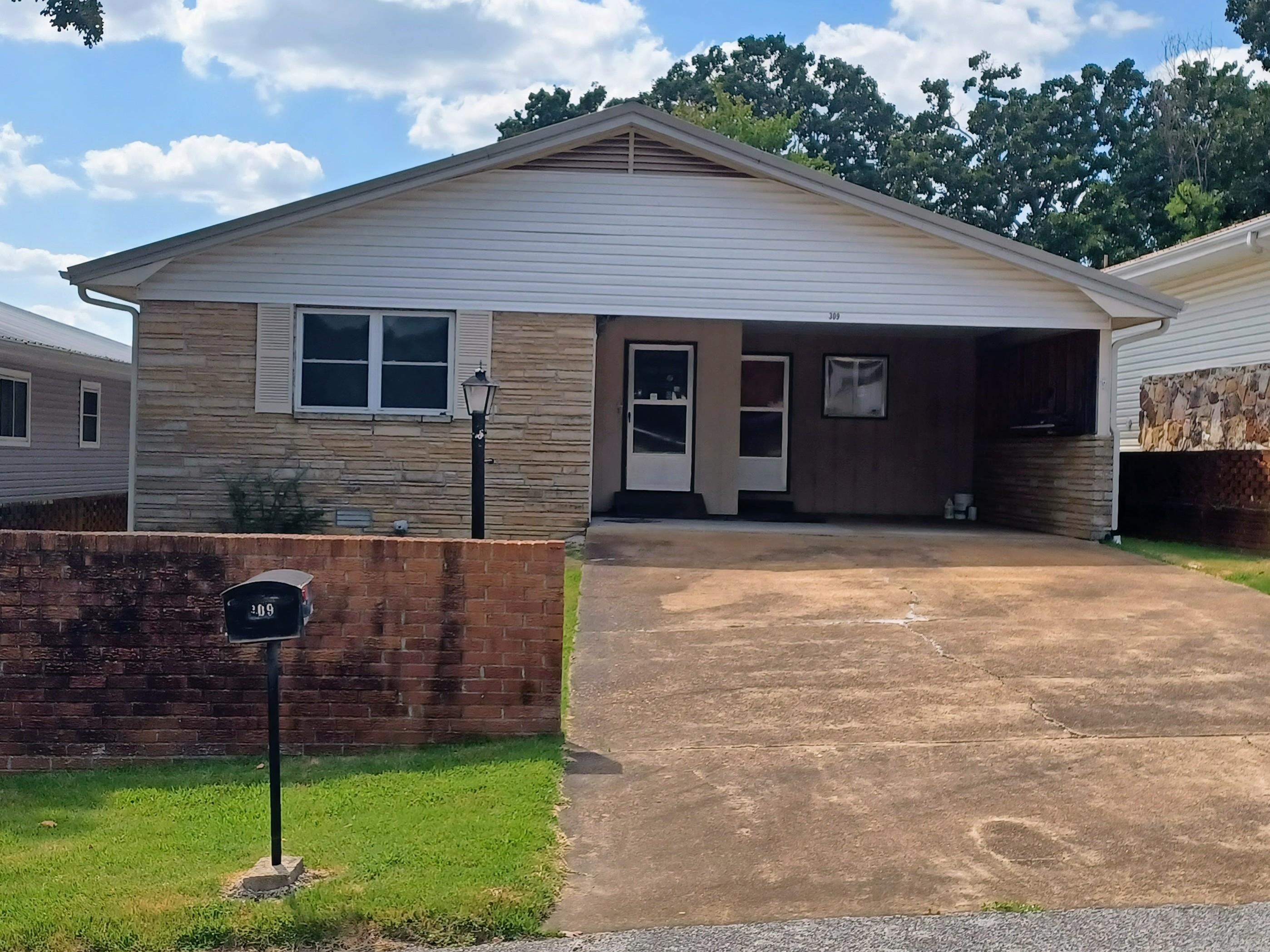 Are you 55 and older? Do you enjoy maintenance free living? I have the perfect home for you. A two bedroom one and a half bathroom newly upgraded home. This home features luxury vinyl flooring throughout. Freshly painted walls and ceilings. New electrical switches and plugs. New heat and vent fans in both bathrooms along with new toilets. New ceiling fans. New stackable washer and dryer. And can we talk about the kitchen? A New countertop, garbage disposal, kitchen faucet, new stove, microwave, and dishwasher. This house has so many upgrades. Even out in the carport new vinyl ceiling and lights. You're HOA fee takes care of the lawn maintenance. So, you can enjoy sitting on your covered back porch watching the birds or play a game of golf at Turkey Mountain a few blocks from here or even enjoy one of our many lakes. The only thing this beautiful home is missing is YOU. Are you ready to enjoy Horseshoe Bend? Call me today to see your future home.