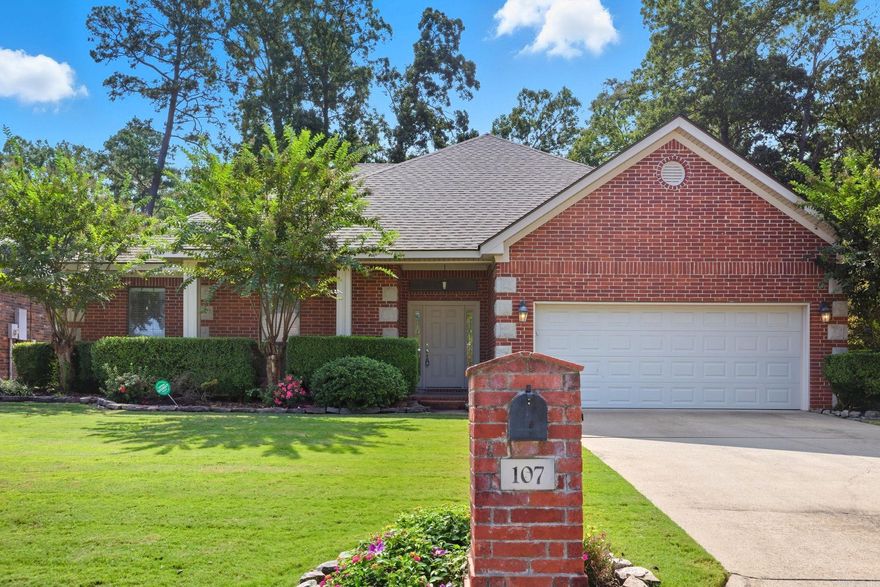 Golf course living at its finest! You won't find a more well taken care of home than the one at 107 Nemours. This 3 bed 2 bath home offers plenty of space in the living area to spread out. As you make your way into the primary bedroom, the oversized room offers a walk-in close and a large bathroom with a walk-in shower. As you make your way to the backyard, you'll notice a spacious sun room where you can drink your morning coffee, all while getting great views of the 7th hole at the Country Club of Arkansas. You don't want to miss out on this gorgeous home in Maumelle!