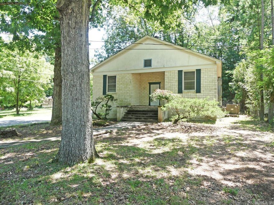 Cute, investor friendly house! In the heart of downtown Hot Springs, this coveted corner lot has so much potential!