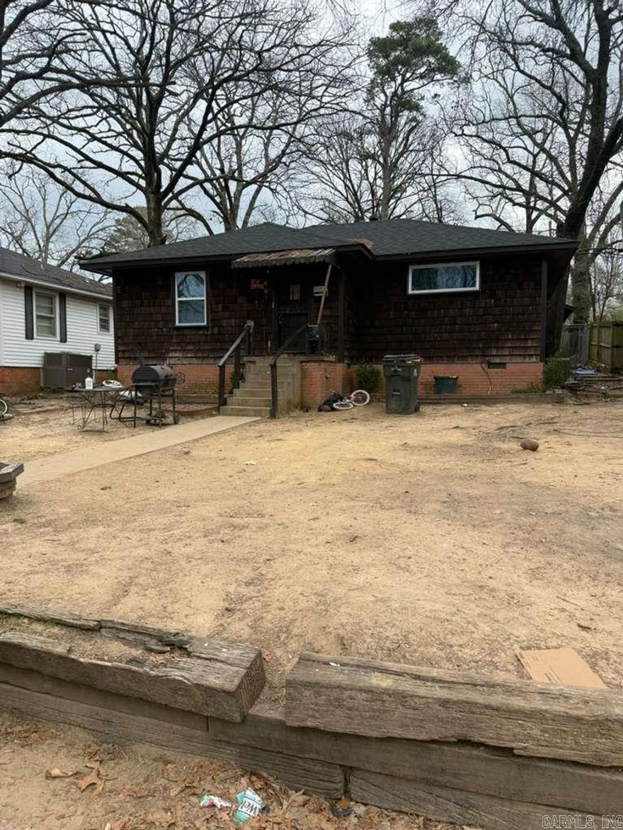 Investor Special in the heart of Little Rock! This 3-bedroom, 2-bath home offers serious upside with tons of interior space and a layout that could potentially be converted into a 4 bed / 2 bath. Some minor updates have already been completed, giving you a head start on your renovation plans.  With solid bones and plenty of square footage to work with, this property is ideal for a flip, rental hold, or BRRRR strategy. Needs TLC, but the value-add opportunity is real. Bring your vision and unlock the potential!