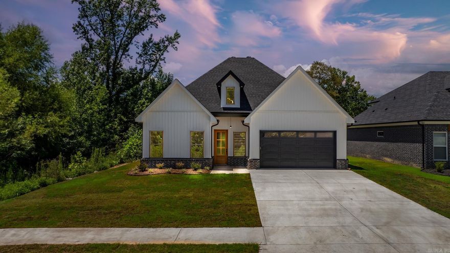 Discover this stunning new construction home featuring three spacious bedrooms and two modern bathroom, perfectly located near the sought-after Bryant School District.