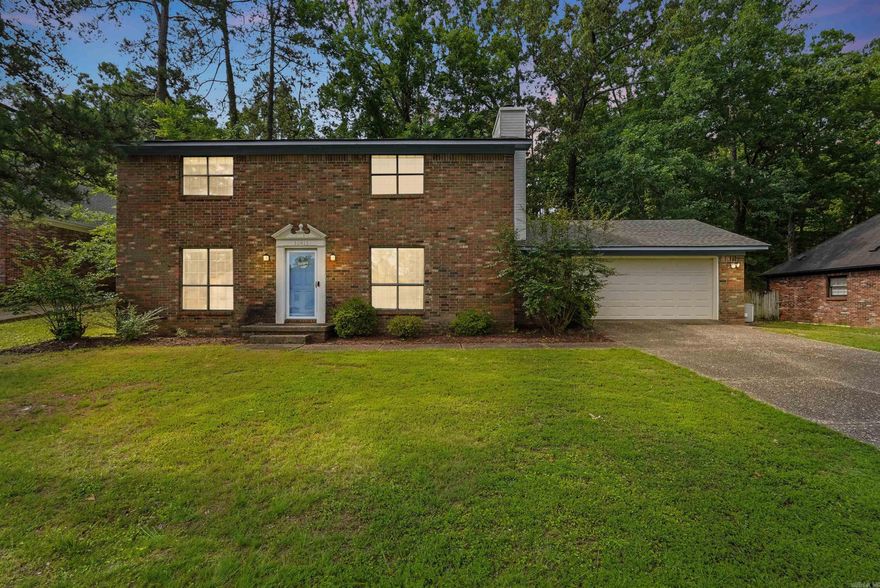Welcome to 13411 Beckenham Drive, a beautifully updated home in West Little Rock’s desirable Hillsborough neighborhood! This move-in ready property features fresh interior paint (2026) and brand-new flooring throughout. The main level boasts a spacious great room perfect for gathering, balanced by a versatile front sitting room ideal for a home office or formal living. The bright kitchen is a chef’s delight, appointed with ample cabinetry, newer appliances, and a sun-drenched breakfast nook. Upstairs, the private primary suite features new LVP floors, a walk-in closet, dedicated vanity, and a newly reglazed tub/tile surround. Three additional spacious bedrooms with excellent closet space and a full bath complete the upper level. Rest easy knowing big-ticket items are already done: a new roof (2024), new garage door & motor (2024), and a newer water heater (2018). Blending modern updates with exceptional functionality, this family-friendly gem is ready for you to call home! Make sure you schedule your appointment today!