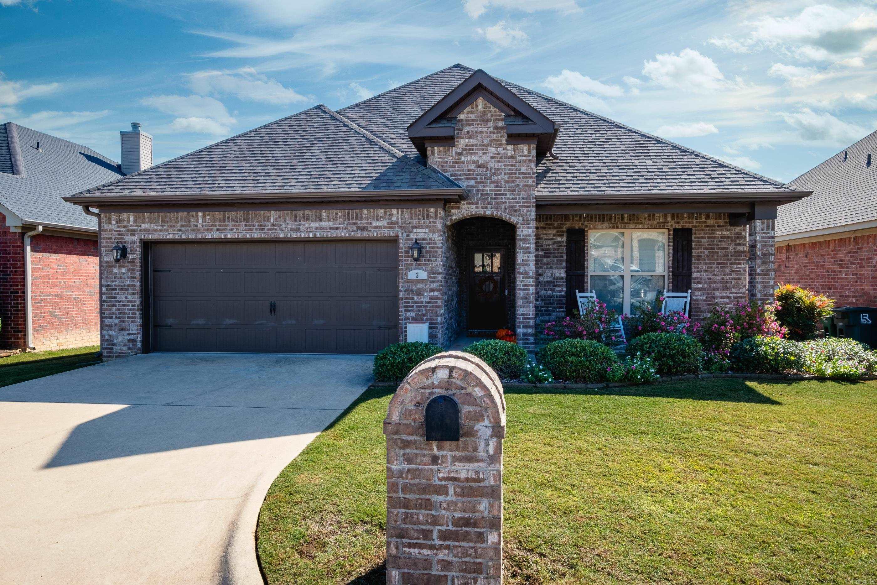 Welcome to this beautiful one-level home perfectly situated in an amazing location! Featuring three bedrooms and two full baths, this home offers a comfortable and functional layout with gorgeous wood or tile floors throughoutāno carpet! The open-concept living area is warm and inviting, highlighted by a cozy fireplace with gas logs, creating the perfect spot to relax or entertain. The spacious kitchen offers plenty of counter space and storage and flows seamlessly into the living and dining areas. The large primary suite is thoughtfully positioned separate from the other bedrooms, providing privacy and a peaceful retreat. Youāll also appreciate the convenient laundry room and the covered back porchāideal for enjoying your morning coffee or evening gatherings. Set on a nice, level lot, this home beautifully combines style, comfort, and an unbeatable location.