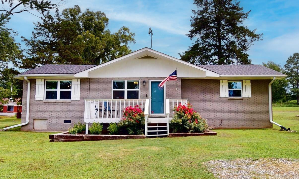 Welcome to this beautifully maintained 3-bedroom, 2-bath home nestled on a spacious 1.26-acre lot. Perfectly blending comfort and functionality, this property offers room to roam both inside and out. Step inside to find a bright, open living area with plenty of natural light and a cozy feel. The kitchen features ample cabinet space, stainless steel appliances including a double oven, and flows seamlessly into the dining area making it a great space for entertaining. The primary suite includes a private bath, while two additional bedrooms offer flexibility for a home office, guest room, etc. Second bath is a short distance down hall near living room. Downstairs, a full basement provides endless possibilities ā whether you envision a home gym, workshop, extra storage, or future finished living space. Outside, enjoy the peaceful, park-like setting with mature trees, open lawn space, and plenty of room for a garden, play area, or outdoor gatherings. Storage building and fireplace will convey.