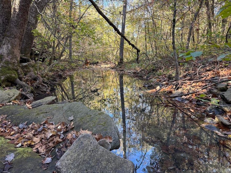This Ozark mountain tract offers a rare mix of rugged beauty, abundant wildlife, and ready-to-use infrastructure. Rolling timbered hills, long ridges, hidden hollows, and natural funnels create ideal conditions for hunting and recreation. The land features young hardwoods, oak regeneration, and cedar thickets for prime habitat. Over 4 miles of UTV/ATV trails access nearly every ridge, flat, and draw without disturbing sanctuary areas. Multiple ponds, a wet-weather creek, and a live spring provide reliable water sources. Expansive flat ridges offer ideal spots for food plots, camps, or long shooting lanes. Wildlife includes mature whitetail deer, black bear, turkey, hogs, and even occasional elk. With virtually no hunting pressure, the land feels untouched and ready to become a premier private hunting retreat. Access is secure and private, with electricity available and room to build. Just a short drive from Fayetteville, Harrison, and Branson, it offers remote privacy without sacrificing convenience. Additional adjoining acreage is also available for those seeking more.