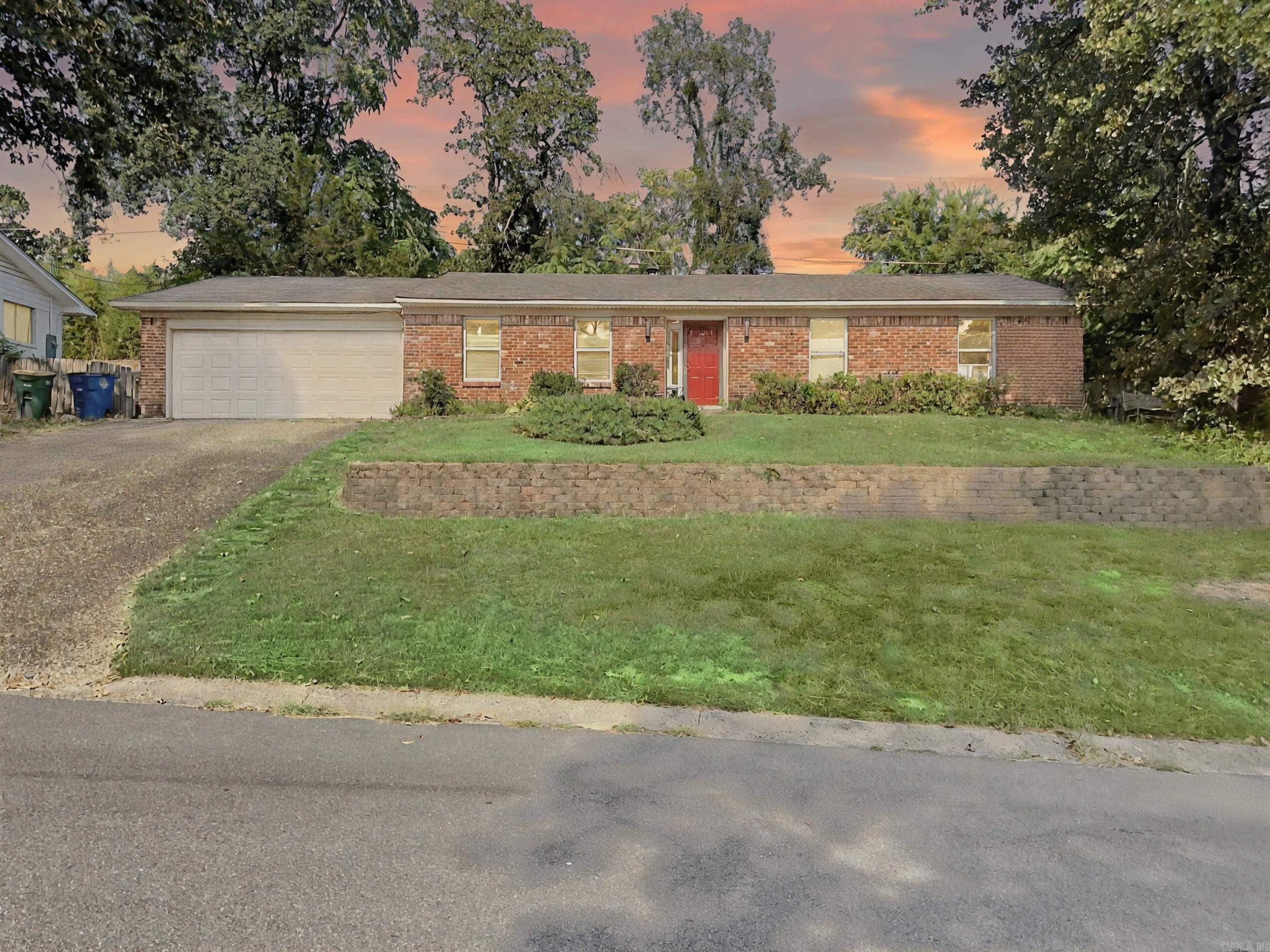 Welcome to 4700 Edgemere Street in the sought-after Lakewood neighborhood of North Little Rock. This 3-bedroom, 2-bath, 1,881 sqft home offers an inviting layout with spacious living and dining areas, updated lighting, and a cozy gas log fireplace. The kitchen features updated cabinets, countertops, sink, garbage disposal, and Bosch dishwasher. Energy-efficient upgrades include insulated windows and doors, Nest thermostat, and a new backyard retaining wall.