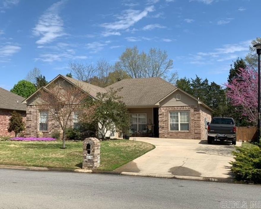 Charming 3 bed/2 bath with Central A/C and heating. Fireplace is in main living room- Schedule for showing, it won't last long!