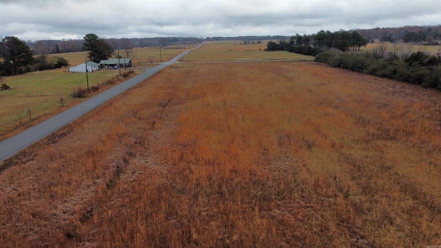 Beautiful 8.13 acre parcel to build your dream home just a few miles from Rose Bud High School.