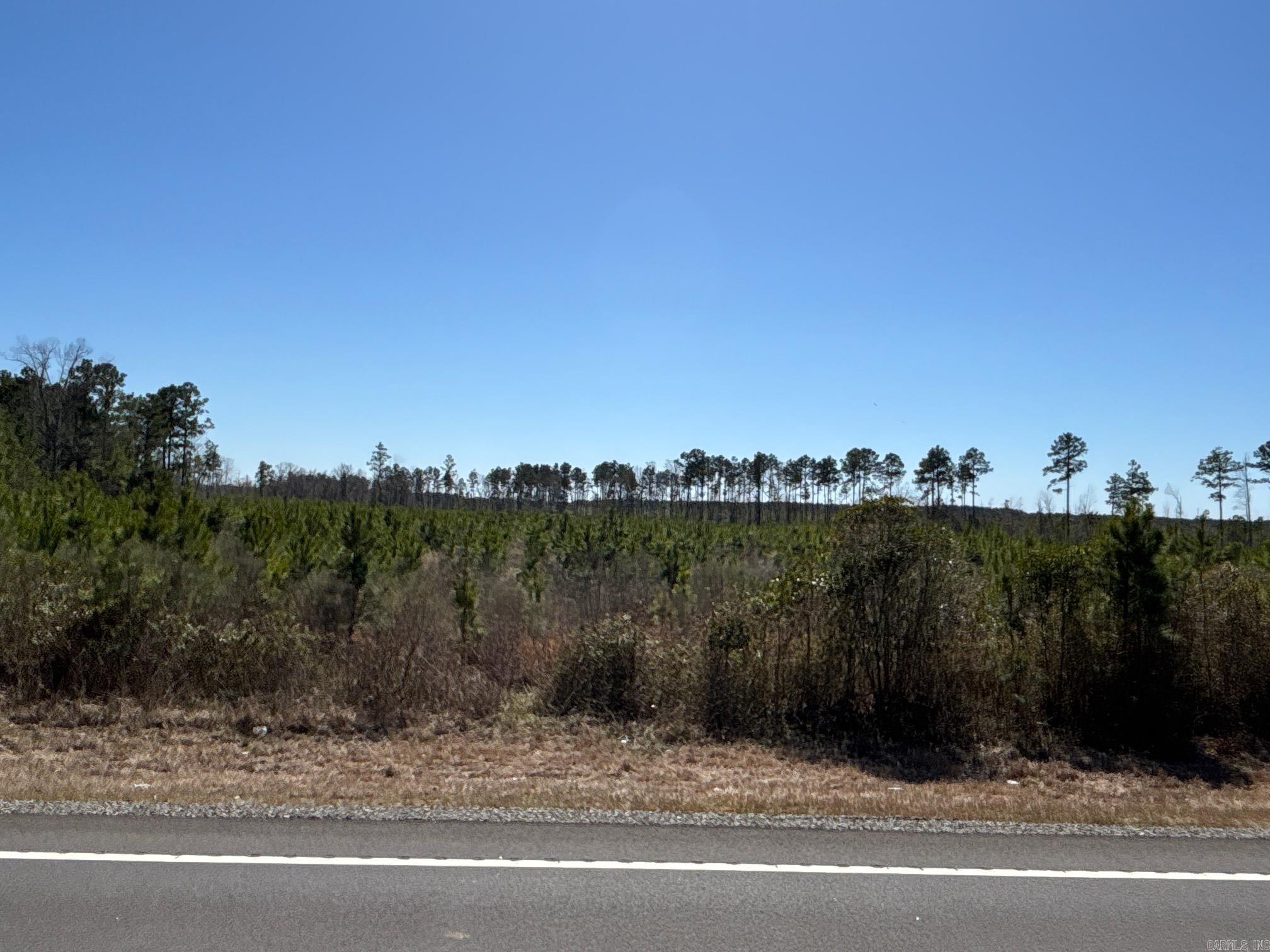 The ‘Dalark West Tract’ (#03019-04040) is a ±33-acre tract located in the eastern part of Clark County about ten (10) miles southeast of Arkadelphia and about two miles west of the Dalark community. Access is provided by state highway #7 & #8, which serves as the north boundary of the property and provides approximately one-quarter mile of frontage. With utilities available along the highway, this property holds numerous possibilities! Most of the acreage is a loblolly pine plantation that was planted in 2021. Some mature pine and hardwood timber is located along a small stream that flows through the property. Are you looking for a timberland investment with numerous opportunities? This offering does not include mineral interests.