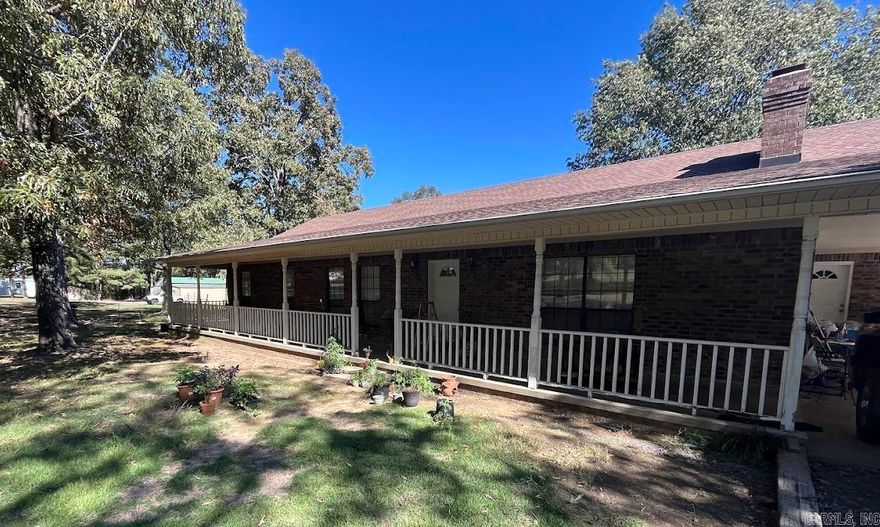 Spacious 3-bedroom, 2.5-bath all-brick home situated on over 3 acres of beautiful land in Beebe! Enjoy peaceful country living from the charming front porch or cozy up by the fireplace in the inviting living room. The eat-in kitchen offers plenty of space with a breakfast bar and room for family gatherings. The large primary suite features a jetted tub, walk-in shower, and walk-in closet for added comfort. Complete with a convenient carport, this property combines space, charm, and privacy—all just a short drive from town. No seller property disclosure available.