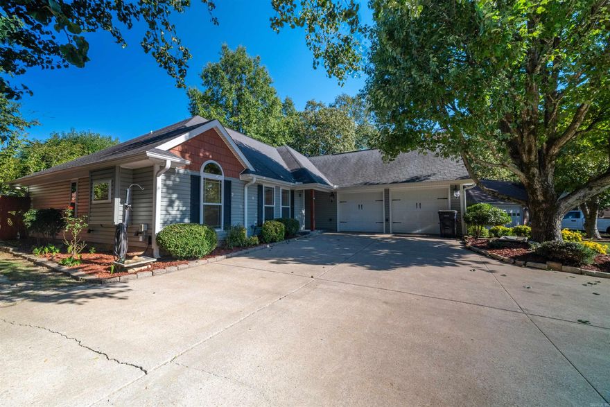 Welcome to the market this beautifully maintained 3-bedroom, 2-bath home located within walking distance to Eagle Mountain School in Batesville. Move-in ready, this property offers a backyard oasis featuring a covered outdoor kitchen complete with a water misting system, pull-down shades, and a custom-built waterfall feature. The landscaping is exceptional with a lush zoysia grass lawn, sprinkler system, mature cherry tree, and bluebird boxes, creating a peaceful country feel while still being conveniently close to everything. Originally remodeled around 2012, the home has just been freshly painted throughout, making the interior as inviting as the outdoor spaces. Don’t miss your chance to own a home in this highly sought-after area and make it your forever home.