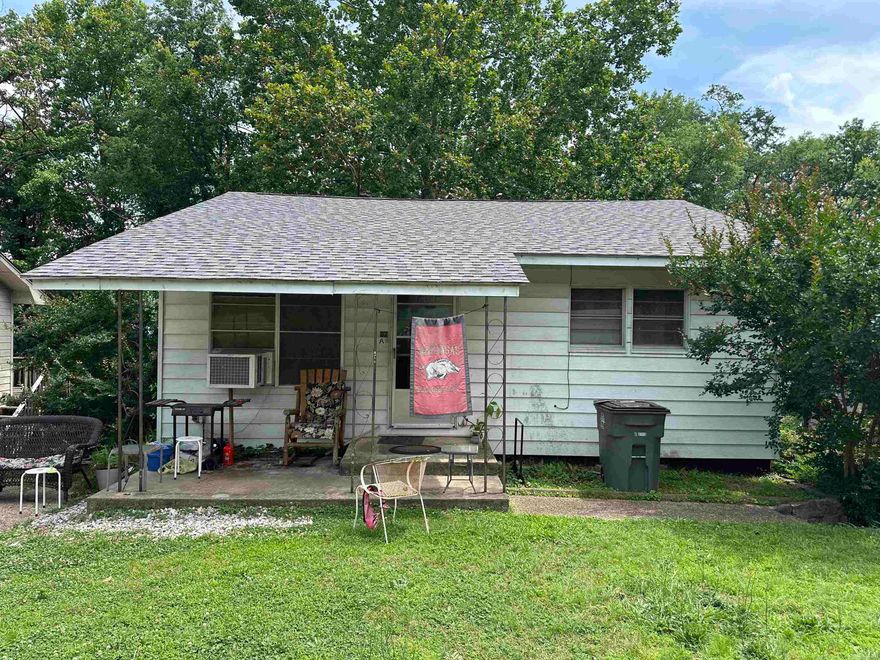 Duplex super close to Oaklawn! 2 bedrooms and 1 bath upstairs and down. One tenant has been in renting for 30 years. Both tenants are month to month. Showings will only be allowed with an acceptable offer. No seller property disclosure. AGENTS SEE REMARKS.