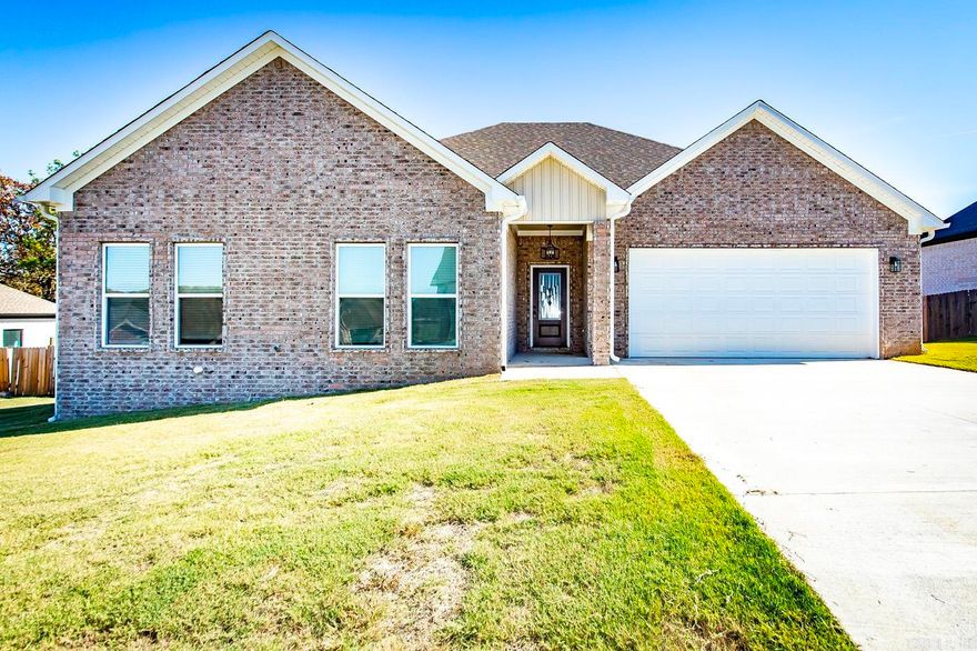 This beautiful New Construction home has a split floor plan with  4 bedrooms and 3 bathrooms. The living area has an open floor plan and features a kitchen with ss appliances and large island.  Perfect for entertaining! Located near the back entrance of the Greystone subdivision, it is just minutes from the interstate.    *Agents See Remarks*