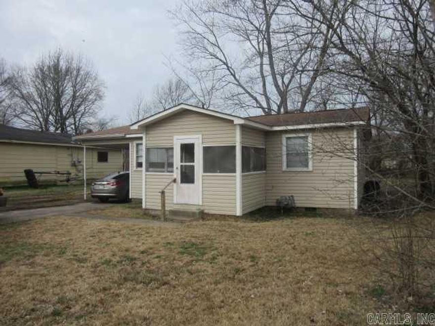 Investment Opportunity currently renting for $475/ month.  Being Sold AS IS WHERE IS No Sellers Property Disclosure.  Managed by Century 21 Prestige Realty
