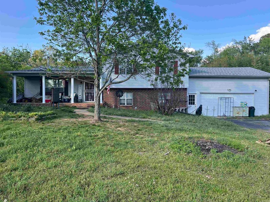 Spacious 4 bed, 2.5 bath home sitting on 1.83 acres just minutes from town. This property offers a 2 car garage, storm shelter, and a large backyard with room to spread out and enjoy the outdoors. Inside you’ll find a functional layout with multiple living areas, a bonus room off the kitchen, and additional space above the garage that could be used for a hobby room, storage, or future updates. his home has great potential for someone looking to add their own touches and make it their own while enjoying acreage and convenience to town.